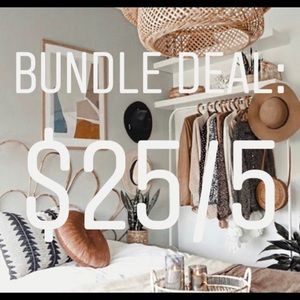 Items marked with 🌸 are 5 for $25.00